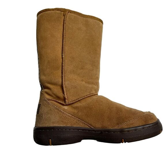 UGG Women's Michaela Waterproof Boots Chestnut Brown Size 7 - Picture 7 of 10